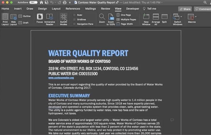 How to Enable Dark Mode in MS Word on Mac and Windows