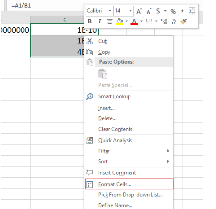 How to avoid rounding errors in MS Excel