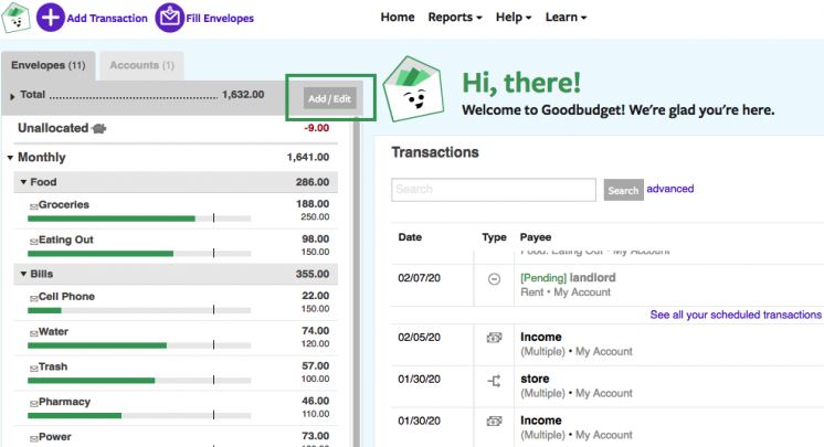 Goodbudget vs Mint
