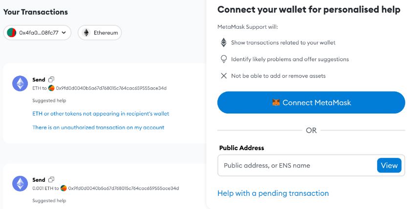 Exodus vs Metamask
