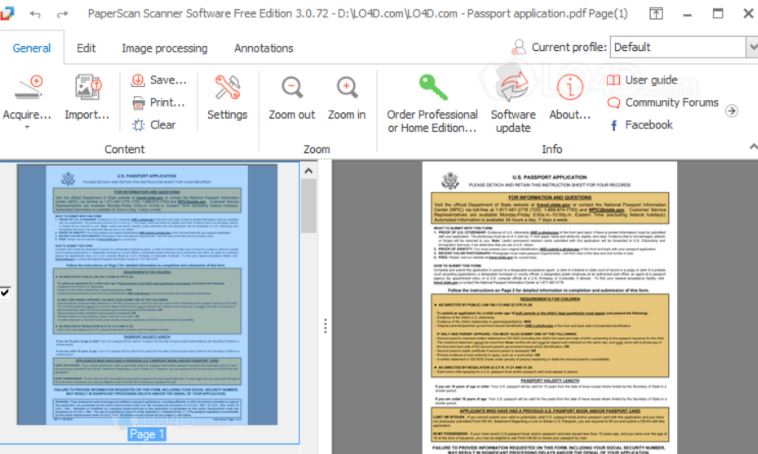 NAPS2 vs Paperscan