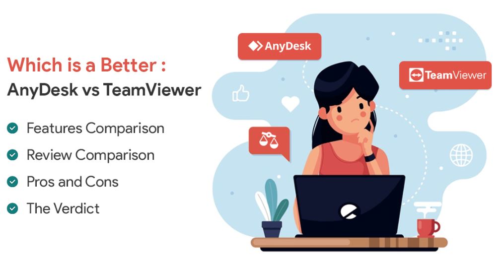 Anydesk vs Teamviewer: which is faster and more secure?