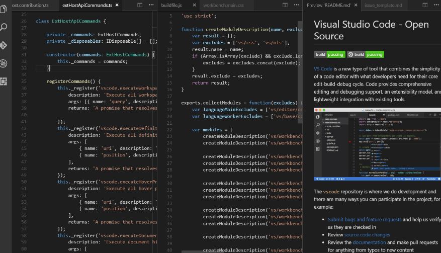 Visual Studio Code vs Visual Studio