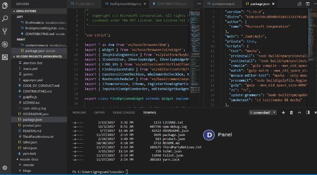 Visual Studio Code vs Visual Studio