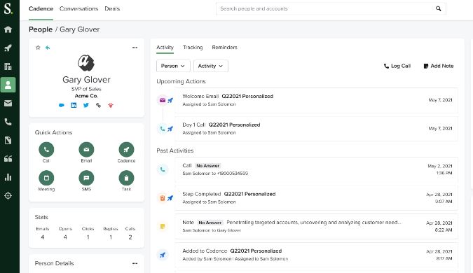 Salesloft vs Hubspot
