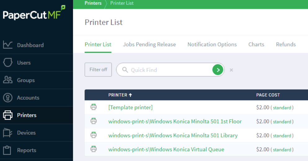 Papercut vs Printerlogic