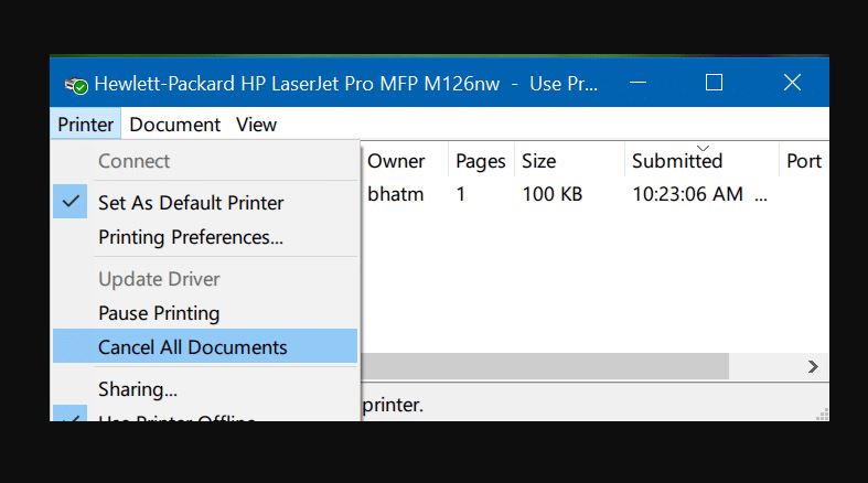 Fix: 'Printer Queue Won’t Delete' issue