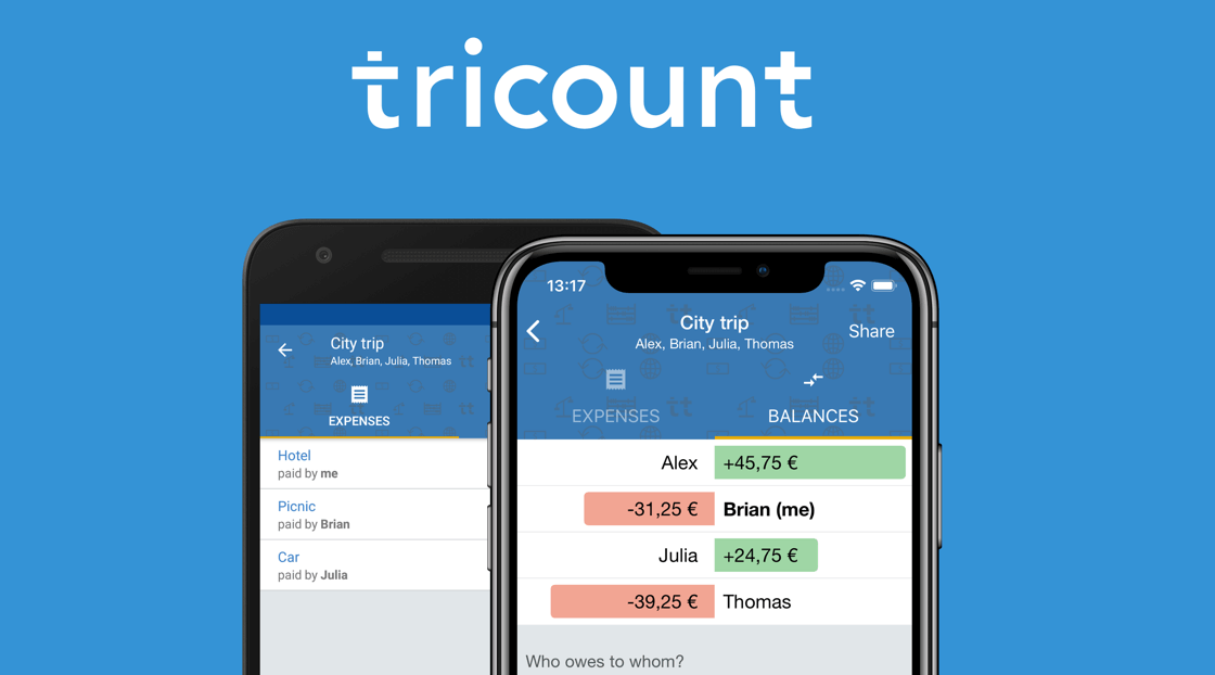 Tricount vs Settle UP: which bill-splitting app is right for you?