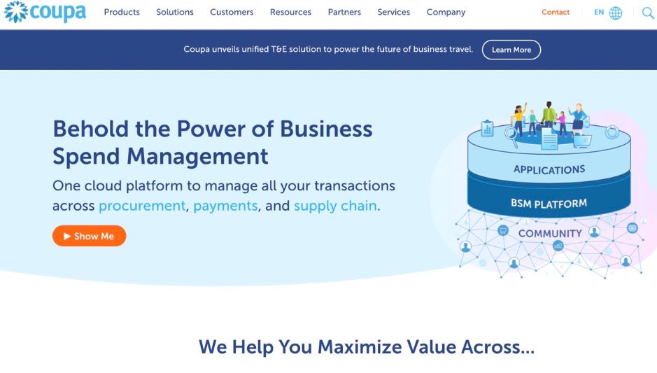 Coupa review: cloud-based spend management software