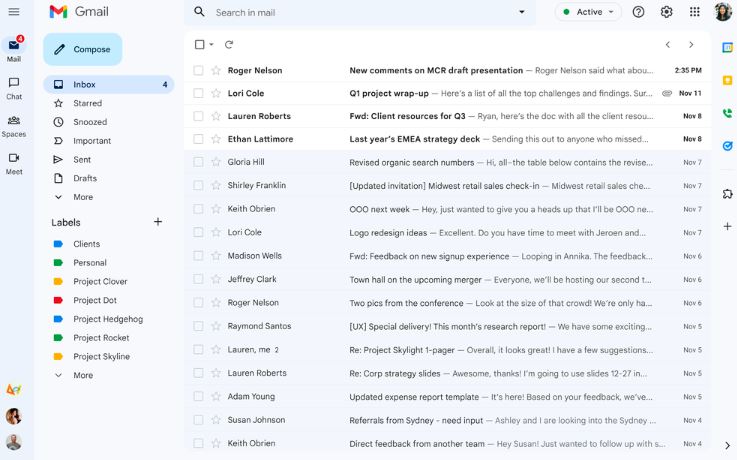 21. Gmail review