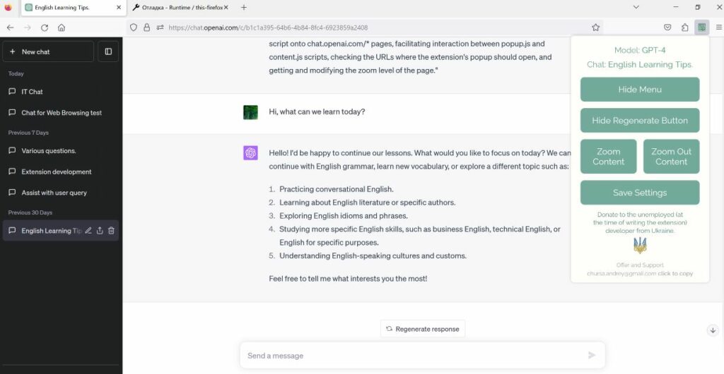 ChatGPT review