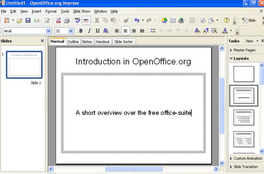 OpenOffice Impress review