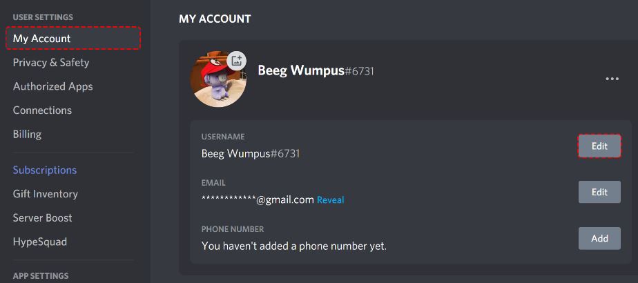 How to Change Discord Username
