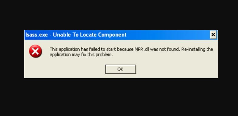 How to Fix "lsass.exe Unable to Locate Component" Error in Windows