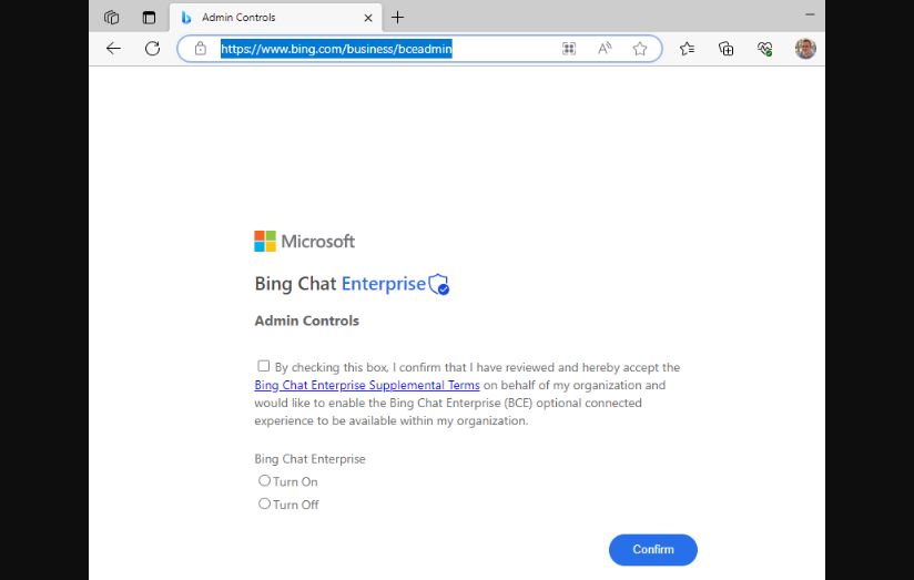 How to enable Bing Chat Enterprise