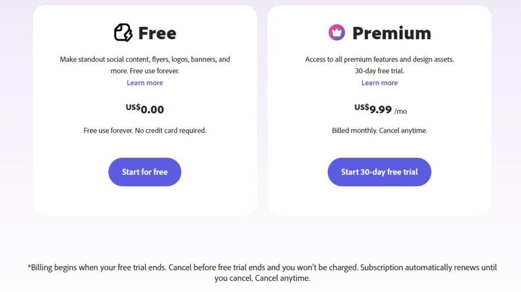 Adobe Express review