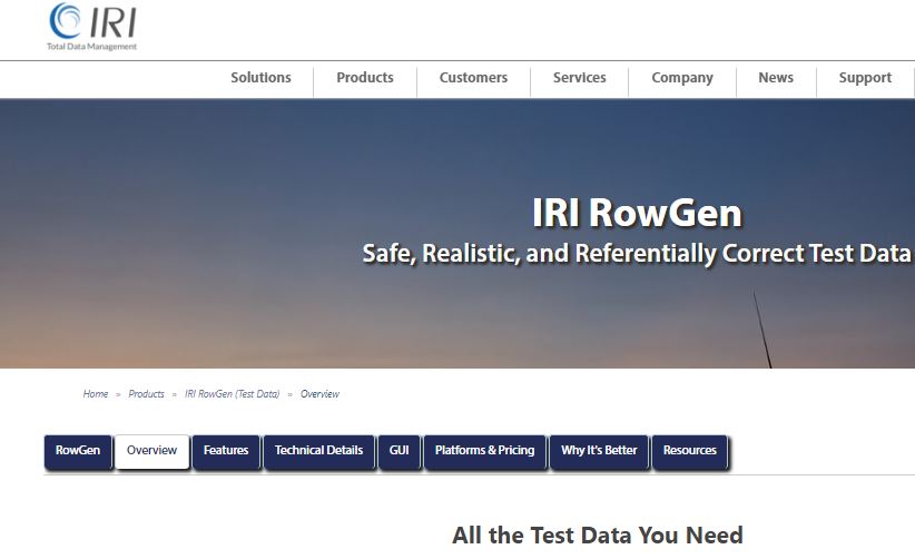 Best Test Data Generator Tools