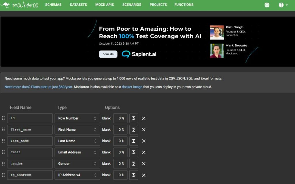 Best Test Data Generator Tools