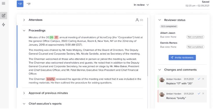 Diligent Boards review