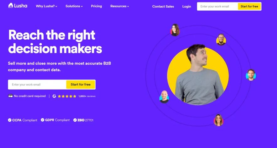 Lusha vs Rocketreach: great sales intelligence tool