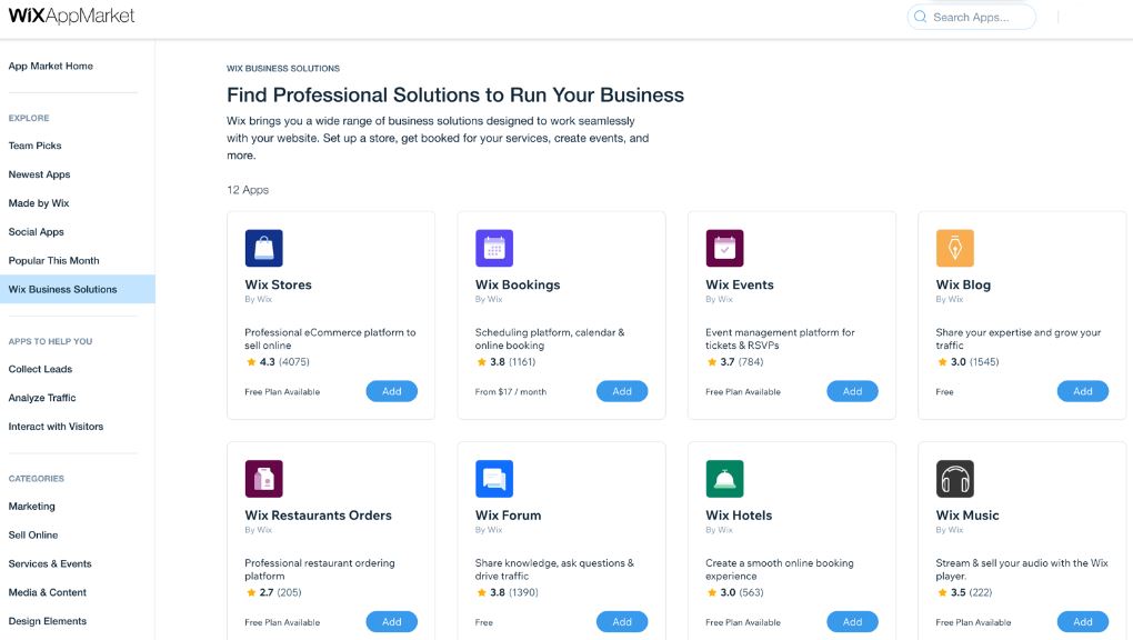 Bigcommerce vs Wix