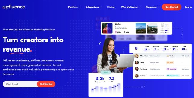 Upfluence review: influencer marketing for businesses