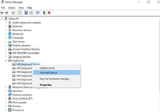 How to Fix "Keyboard Not Working" issue on Windows