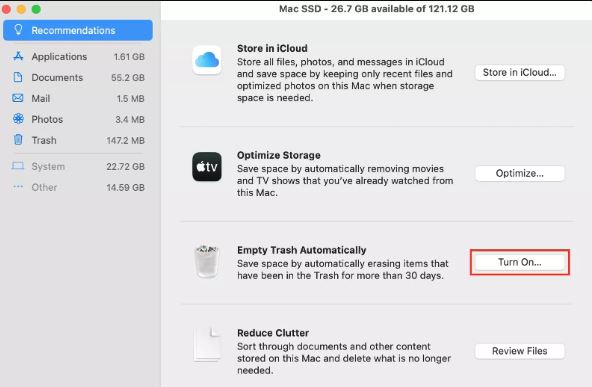 How To Free Up Space on mac