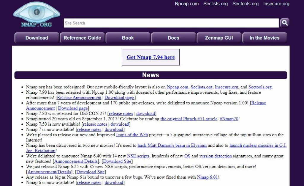 NMAP review