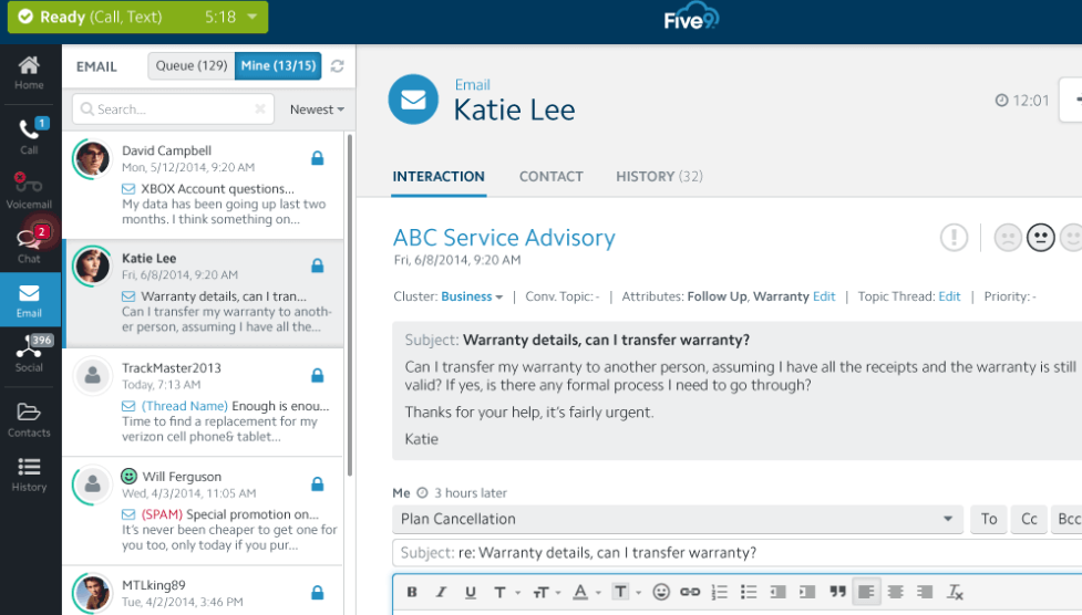Five9 vs Avaya: choosing the right call center software