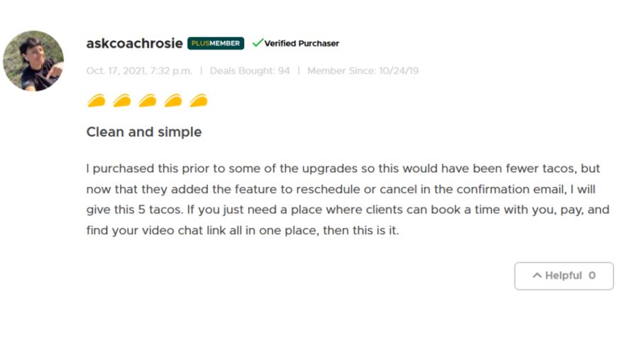 Tidycal review