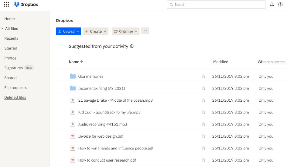 Dropbox vs Icedrive