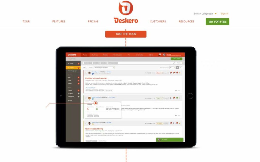 Deskero review