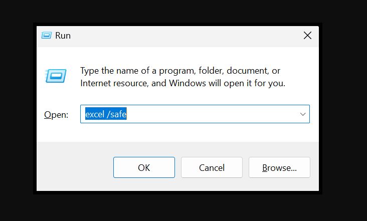 How to Open Microsoft Excel in Safe Mode