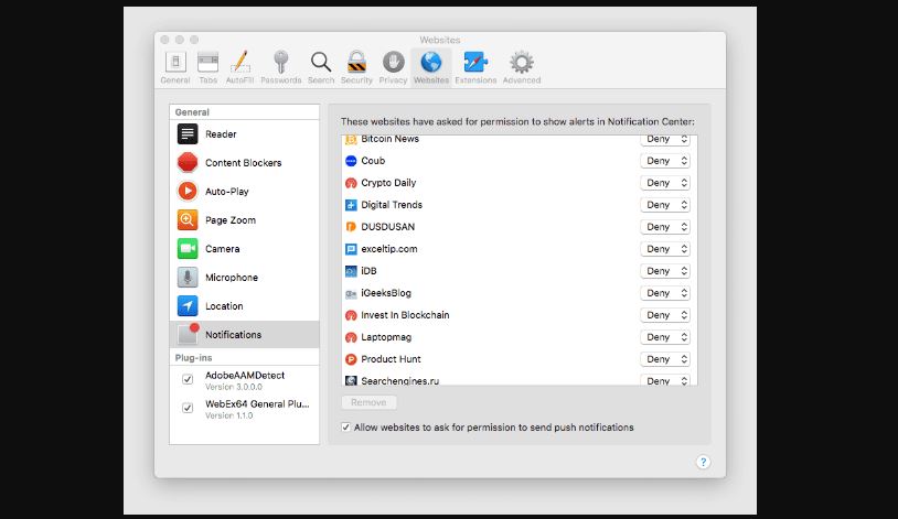 How to turn off notifications Mac