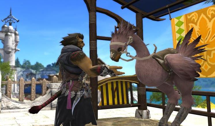 How To Change The Color Of Your Chocobo in FFXIV