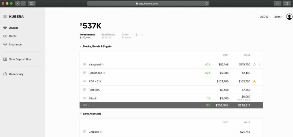 Best Networth Tracking Apps for iOS