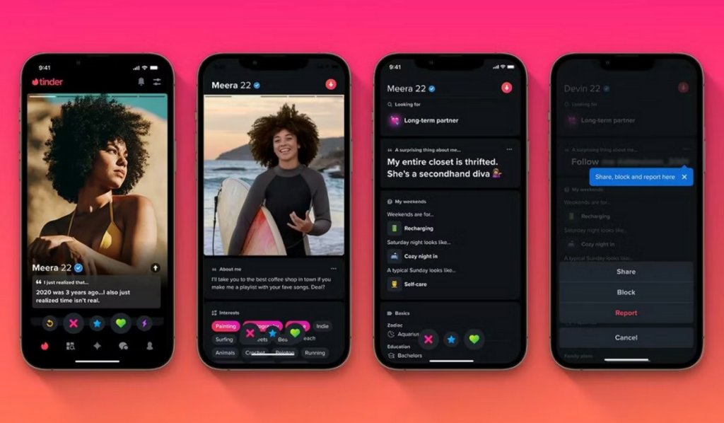 How to turn on Tinder Dark mode
