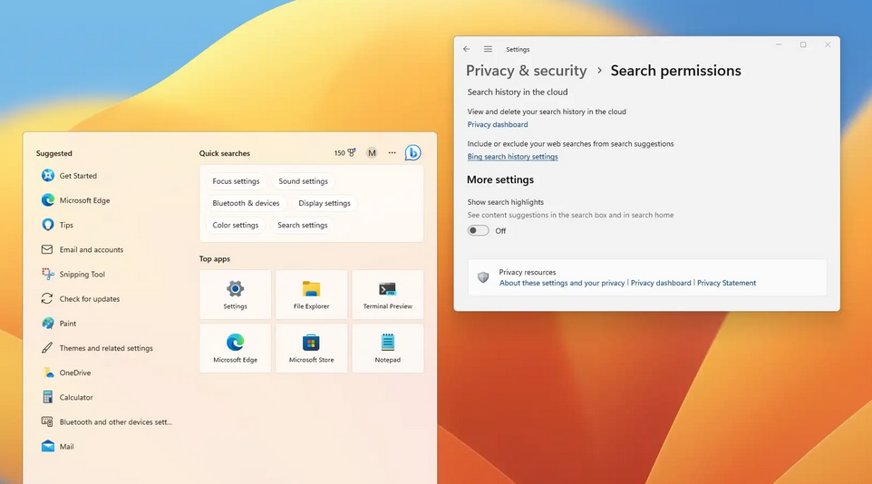 How to remove Edge and Bing Search on Windows 11