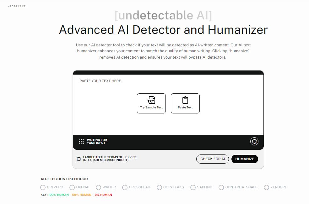 Best AI Content Detectors
