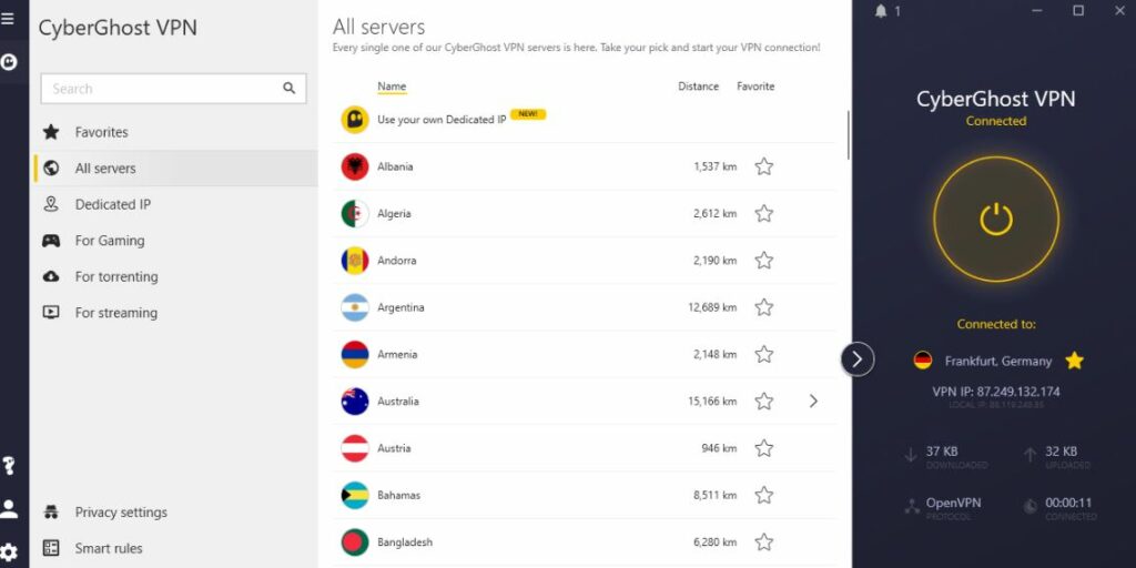 Best VPNs for Samsung Smart TV