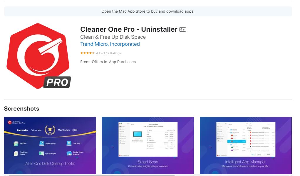 Cleaner One Pro vs Cleanmymac