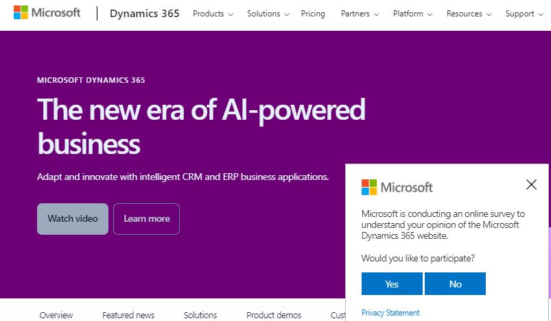 Buildsmart vs Microsoft Dynamics 365