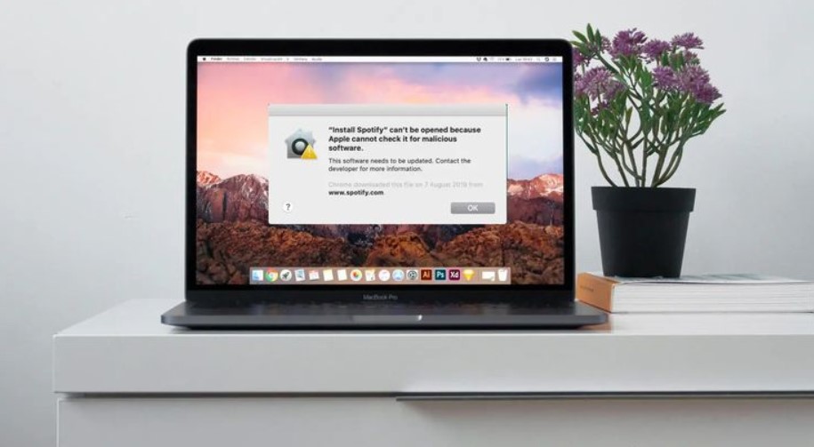 How to Fix ‘Cannot check for malicious software’ issue in Apple