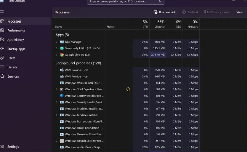How to Fix "Task Manager Dark Mode Not Working" issue on Windows