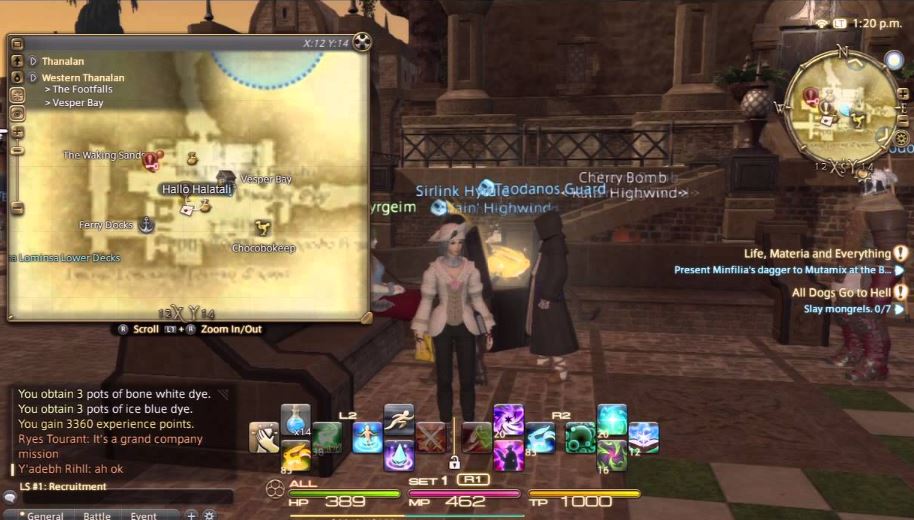 Final Fantasy XIV: How to Dye Clothes