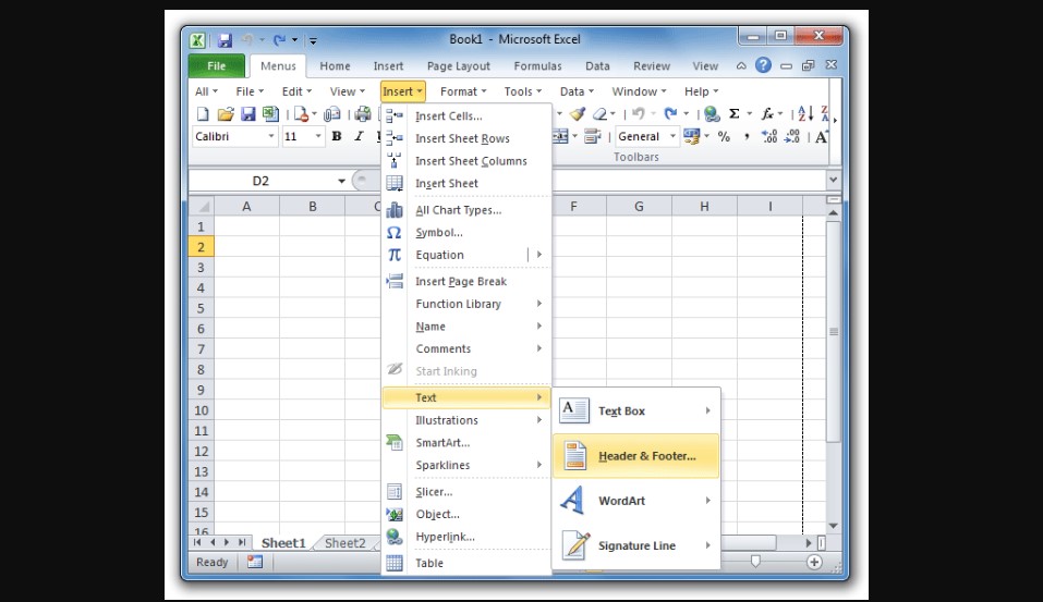 How to Add Header and Footer in Microsoft Excel