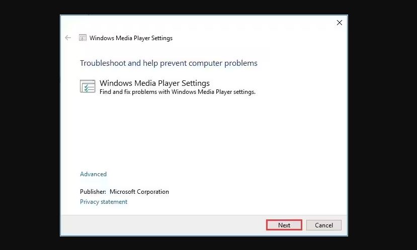 How to Fix 'Media Player Not Working' issue on Windows 11/10