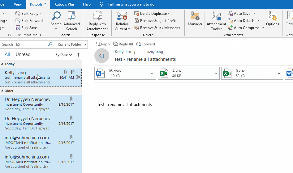 How to print all Attachments in Outlook