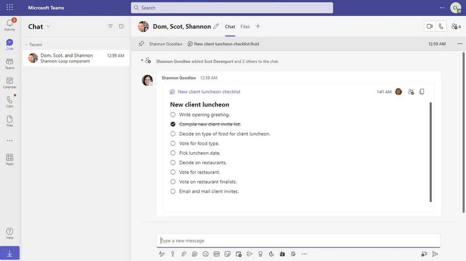 How to use Microsoft Loop in Outlook and Teams